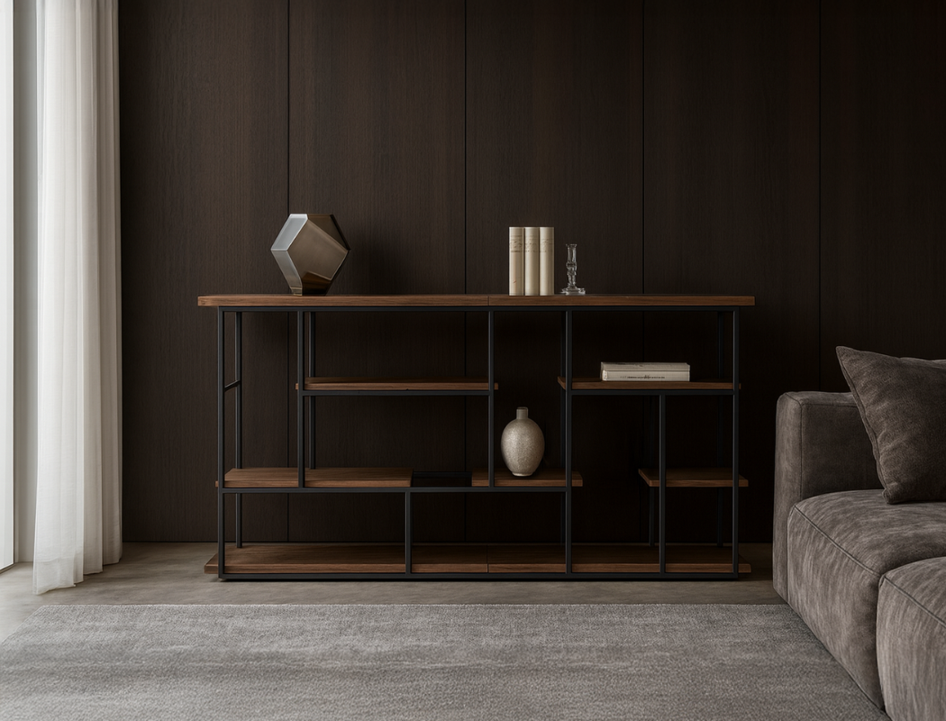 Rexton Low Shelf, American Walnut