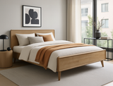 Roxanne Wood Bed Frame, Queen