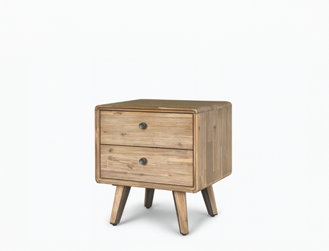Roxanne Solid Wood Bedside Table