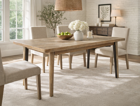 Roxanne Solid Wood Dining Table (160cm)