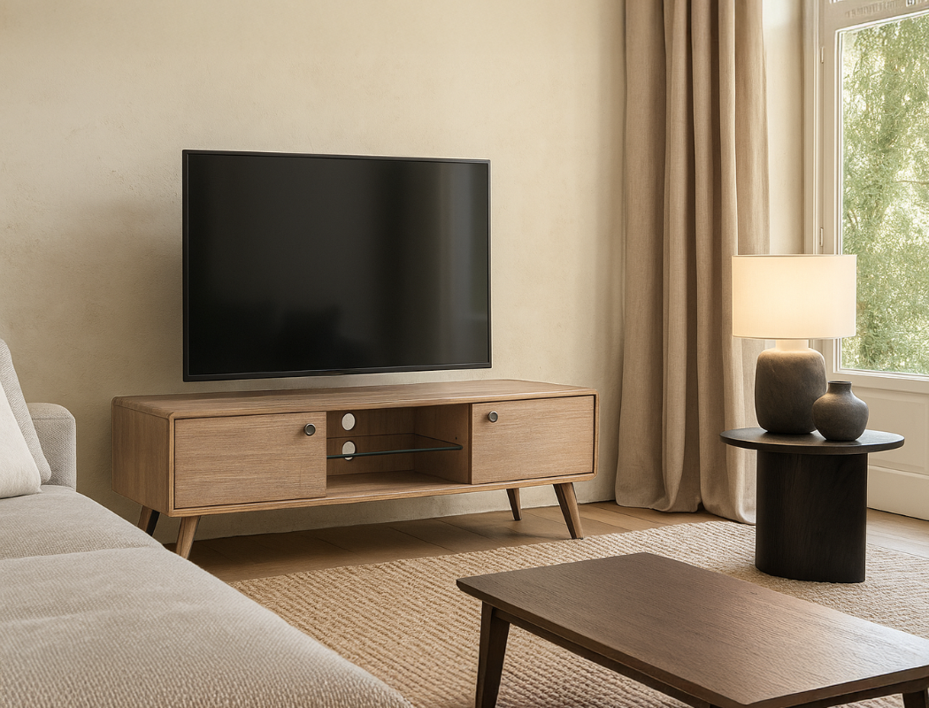 Roxanne Wood TV Console (165cm)