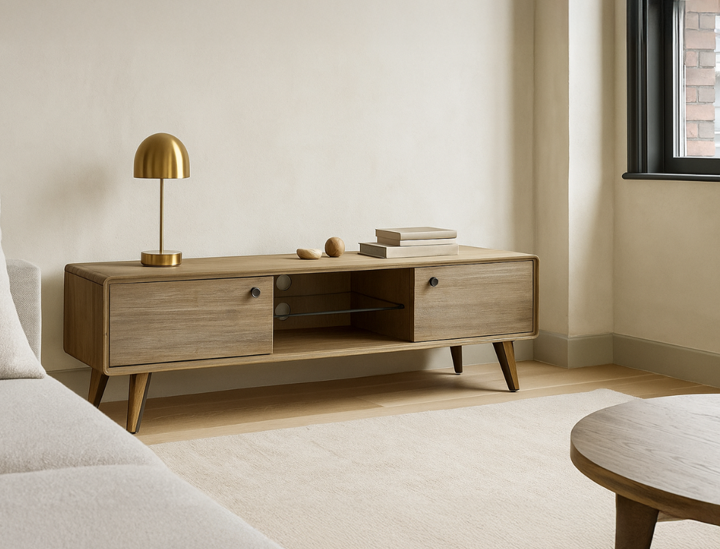Roxanne Wood TV Console (165cm)