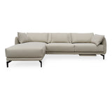 Sandro L-Shape Leather Sofa (Premium)