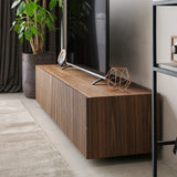 Santino Wood TV Console, American Walnut