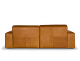 Scott 3 Seater Leather Sofa, Tan