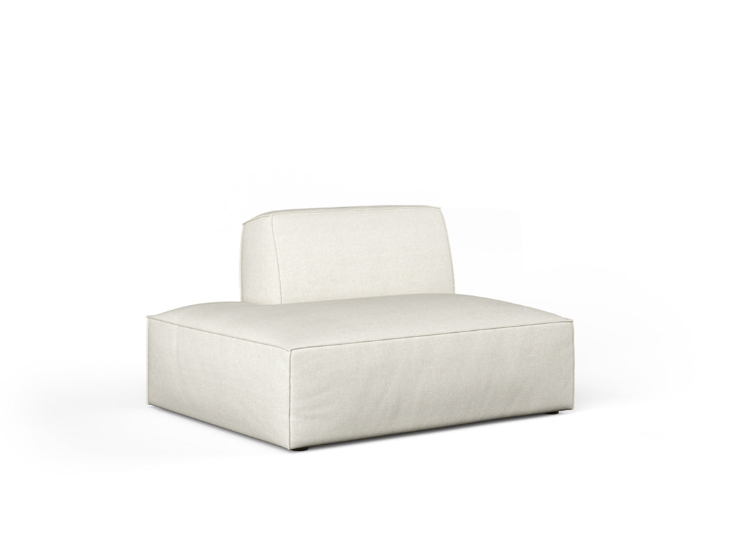 Scott Left Chaise, White Castle