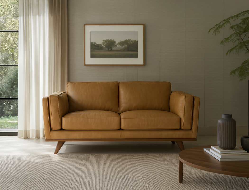 Sidney 2.5 Seater Leather Sofa