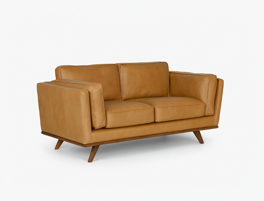Sidney 2 Seater Leather Sofa