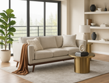 Sidney 3 Seater Fabric Sofa, Sandstone