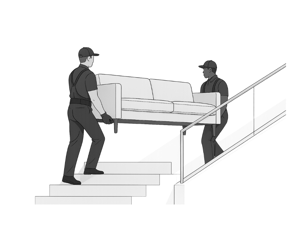 Delivery via Staircase (Per Item Per Floor)