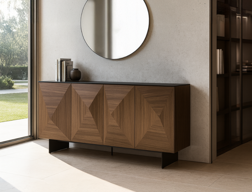 Vega Wood Sideboard, American Black Walnut