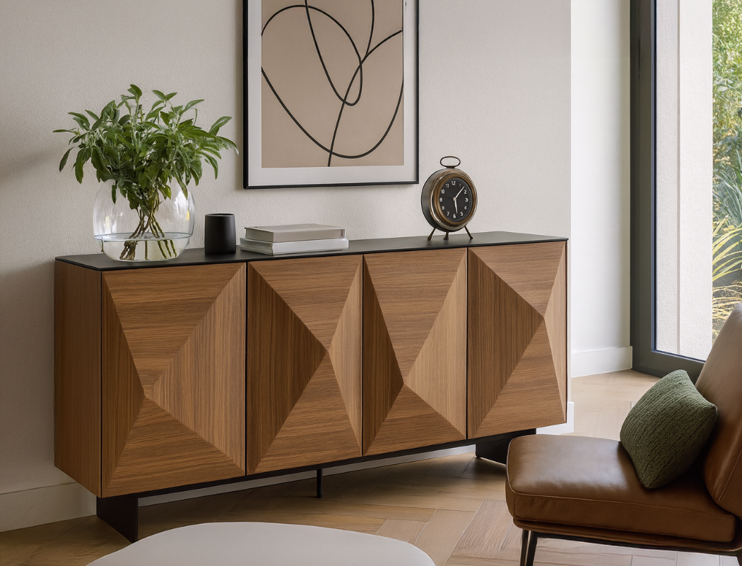 Vega Wood Sideboard, American Black Walnut