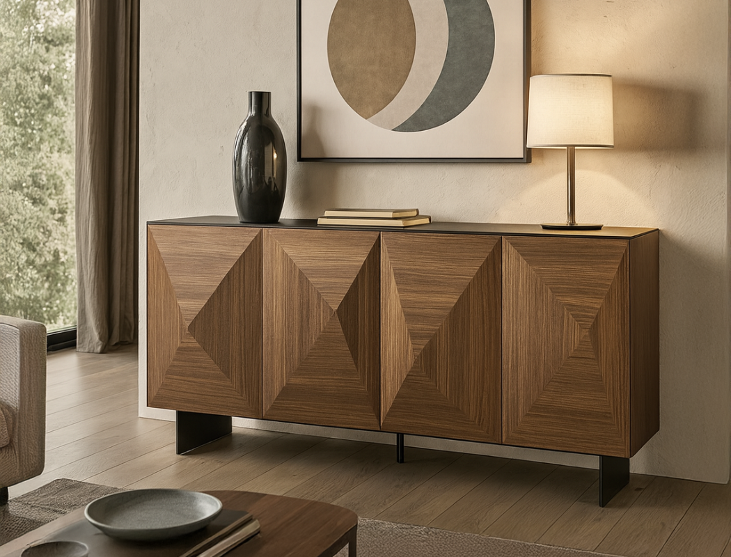 Vega Wood Sideboard, American Black Walnut