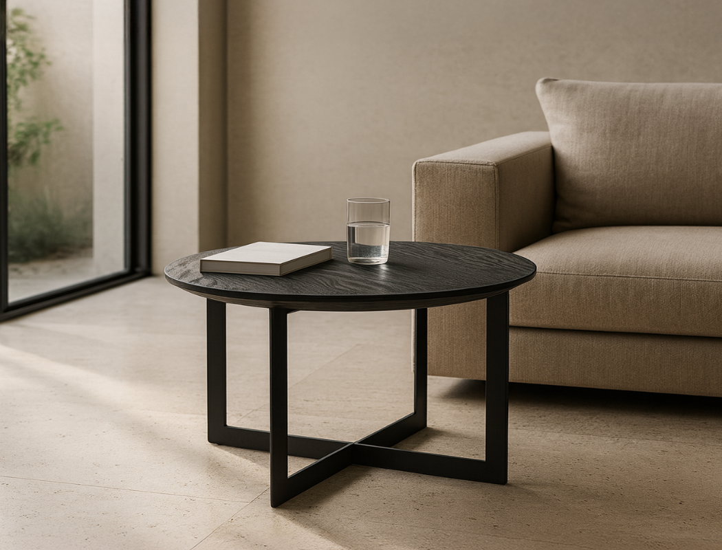 Wade Solid Wood Side Table