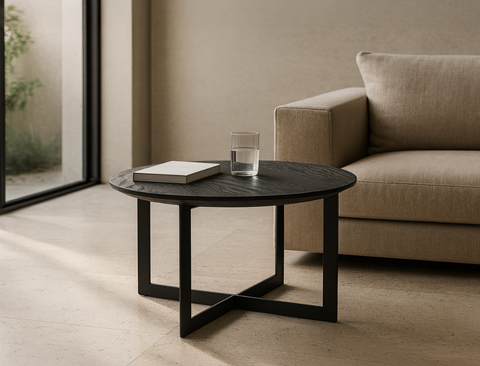 Wade Solid Wood Side Table