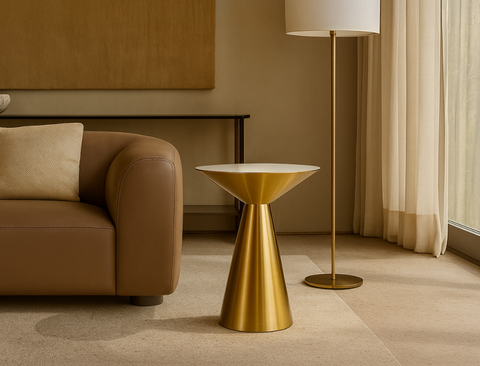 Xander Side Table (Polished)