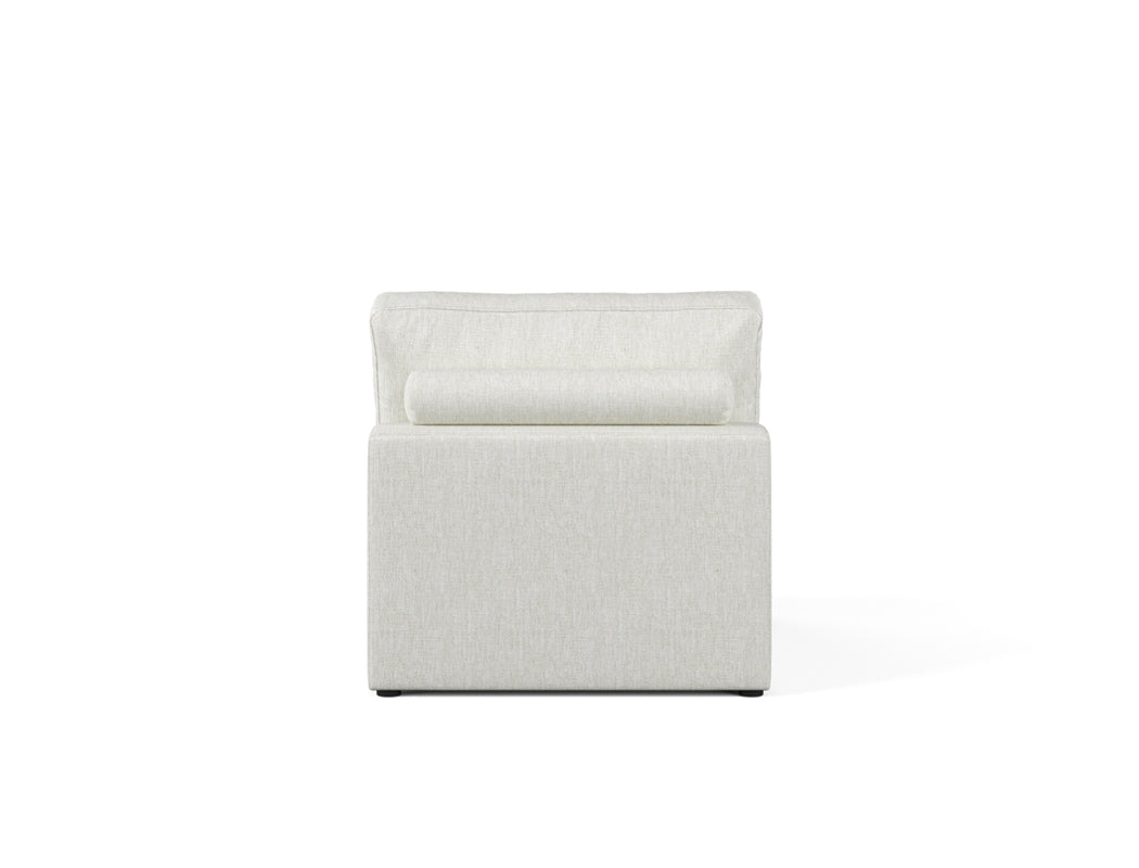 Amara Armless Sofa, Atelier Beige