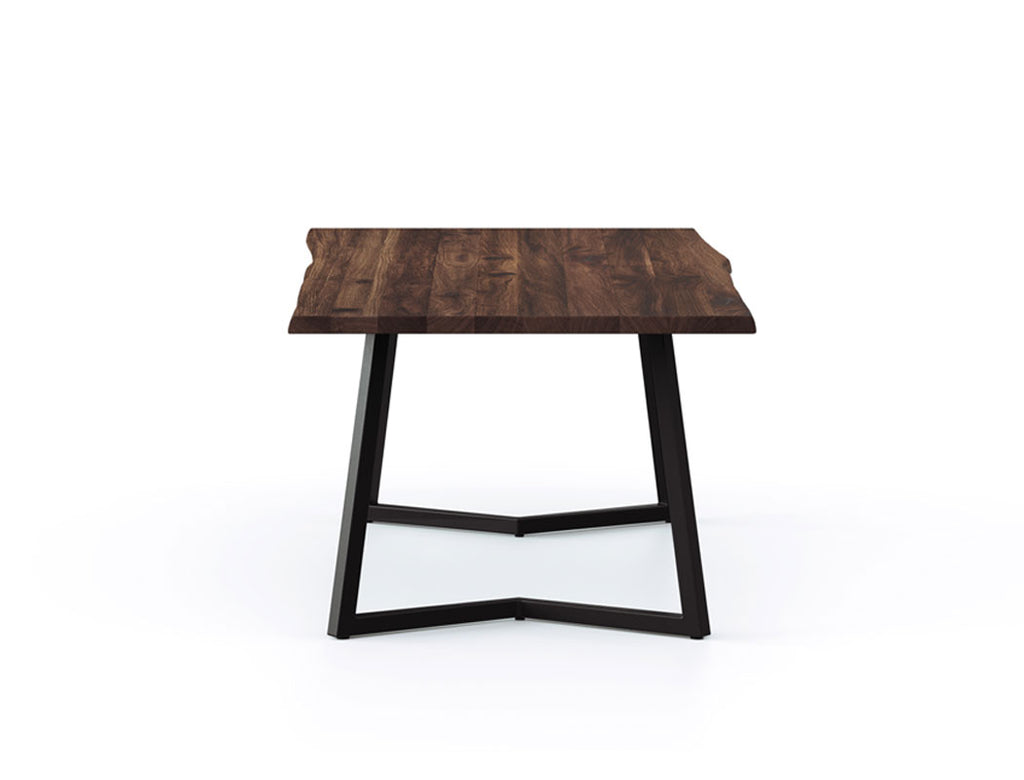 Aster Dining Table, Dark Walnut (210cm)