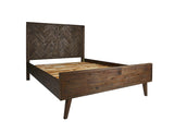 Austin Wood Queen Bed Frame with 2 Bedside Tables Set