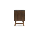 Austin Herringbone Bedside Table, Set of 2