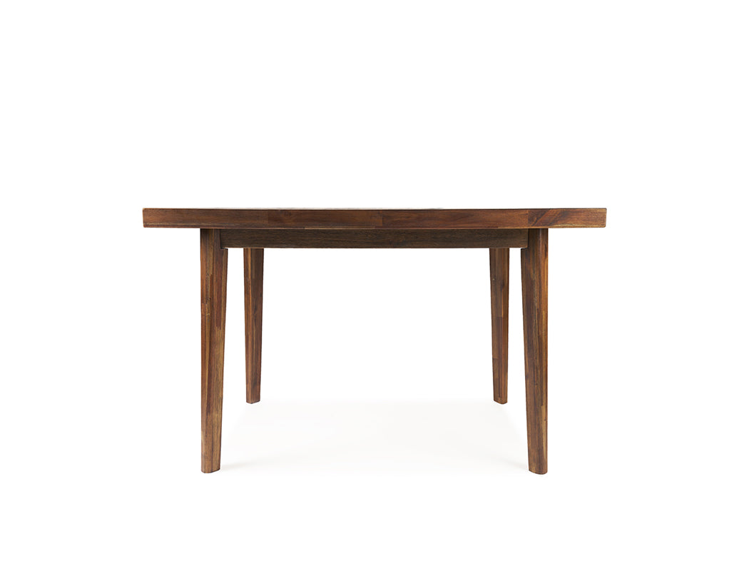 Austin Herringbone Solid Wood Dining Table (140cm)