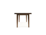 Austin Herringbone Dining Table (140cm) with Bench and 2 Won Chairs, Light Sand Set