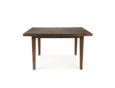 Austin Herringbone Solid Wood Dining Table (140cm)