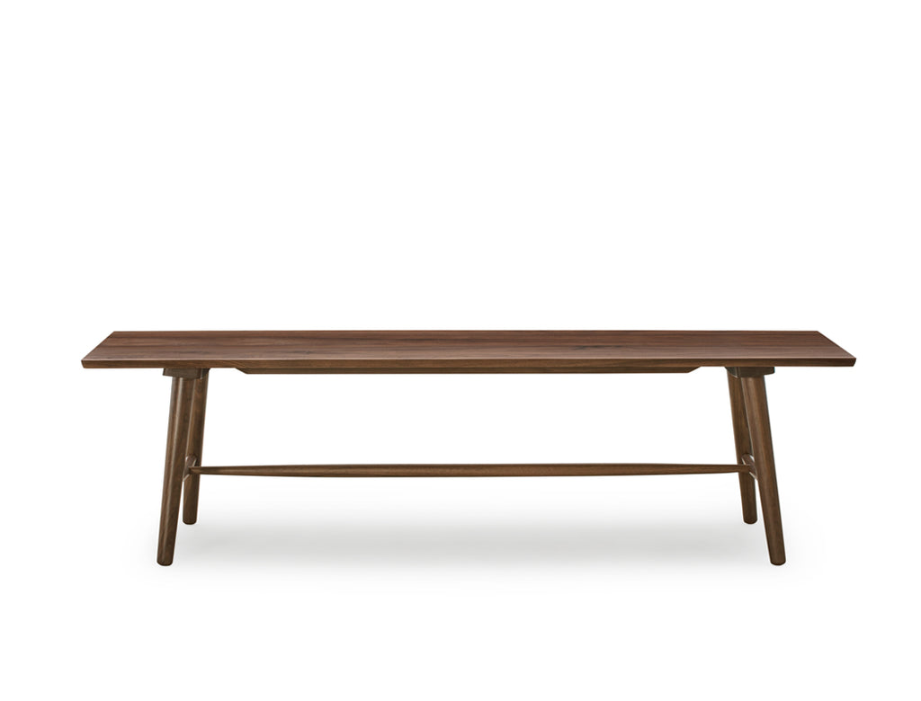 [CLEARANCE] Axel Bench (160cm), Solid Black Walnut