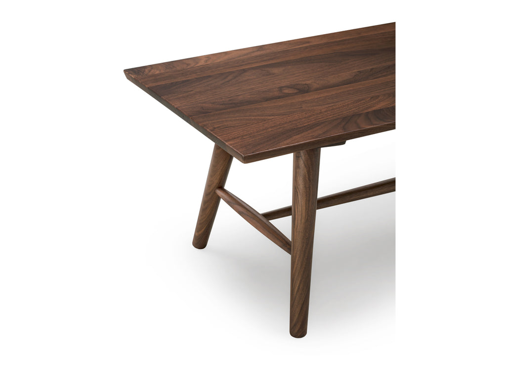 [CLEARANCE] Axel Bench (160cm), Solid Black Walnut