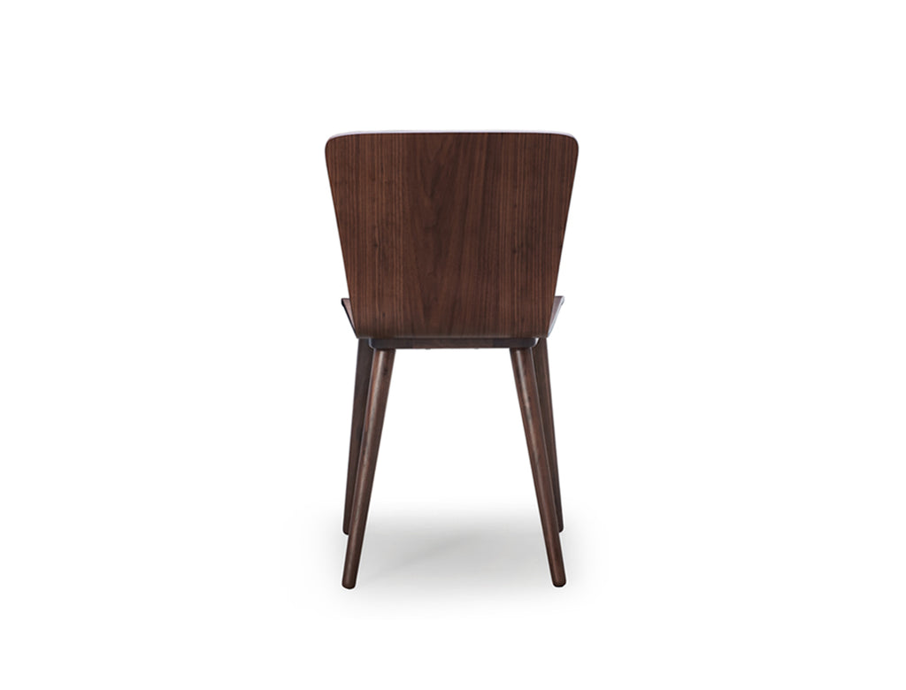 Bo Dining Chair, Black Walnut, Set of 4