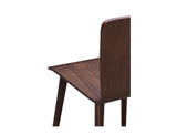 Bo Dining Chair, Black Walnut, Set of 4