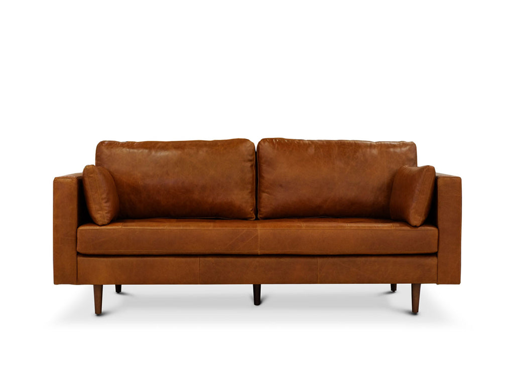 Boston 3 Seater Leather Sofa
