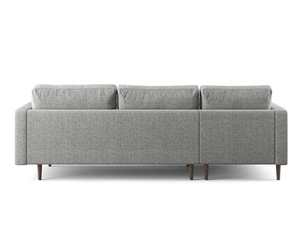 Boston Left Facing L-Shape Fabric Sofa