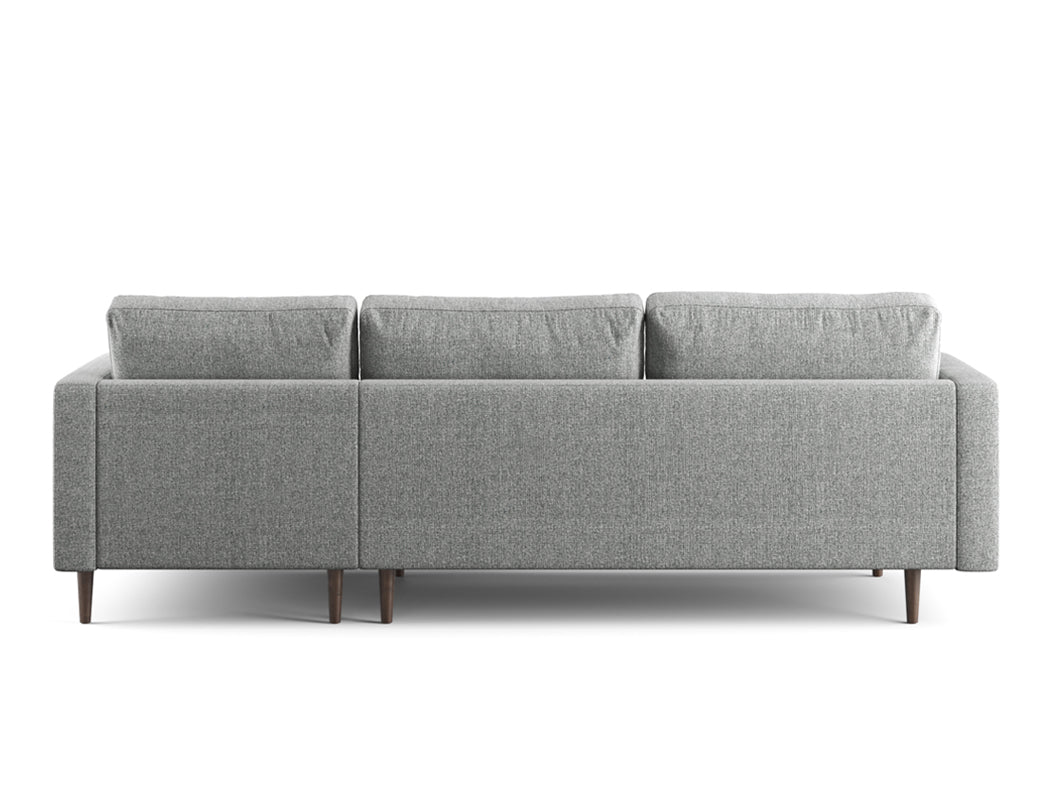 Boston Right Facing L-Shape Fabric Sofa