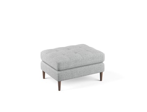 Boston Ottoman, Steel Granite