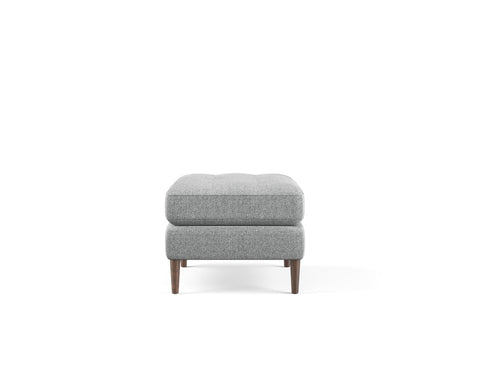 Boston Ottoman, Steel Granite