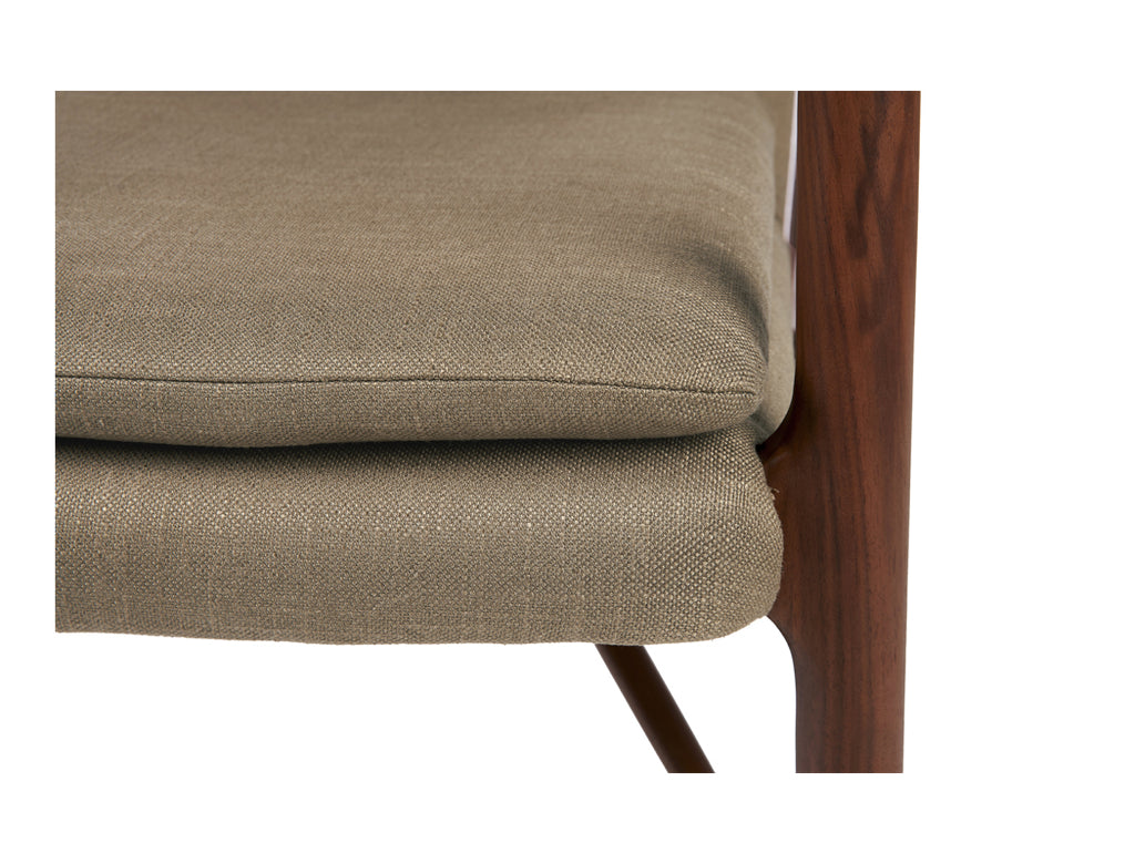 Carina Lounge Chair, Olive