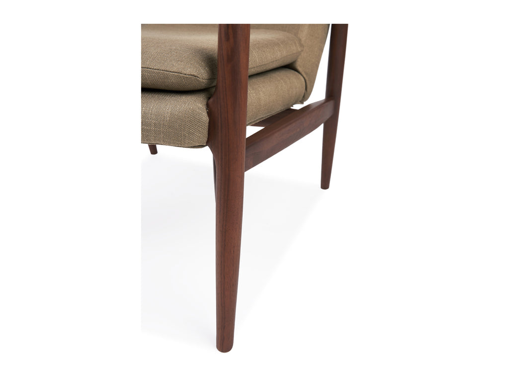 Carina Lounge Chair, Olive