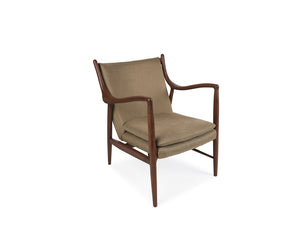 Carina Lounge Chair, Olive