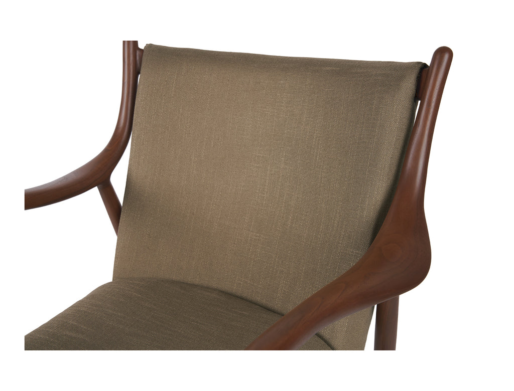 Carina Lounge Chair, Olive