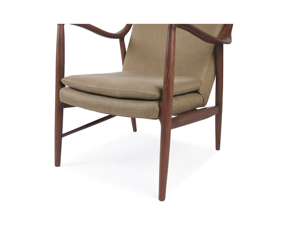 Carina Lounge Chair, Olive