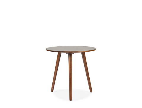 Eva Solid Wood Side Table, American Black Walnut