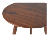 Eva Solid Wood Side Table, American Black Walnut