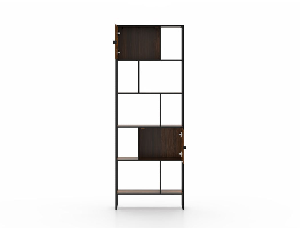 Flint Wood Shelf, Walnut