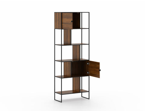 Flint Wood Shelf, Walnut