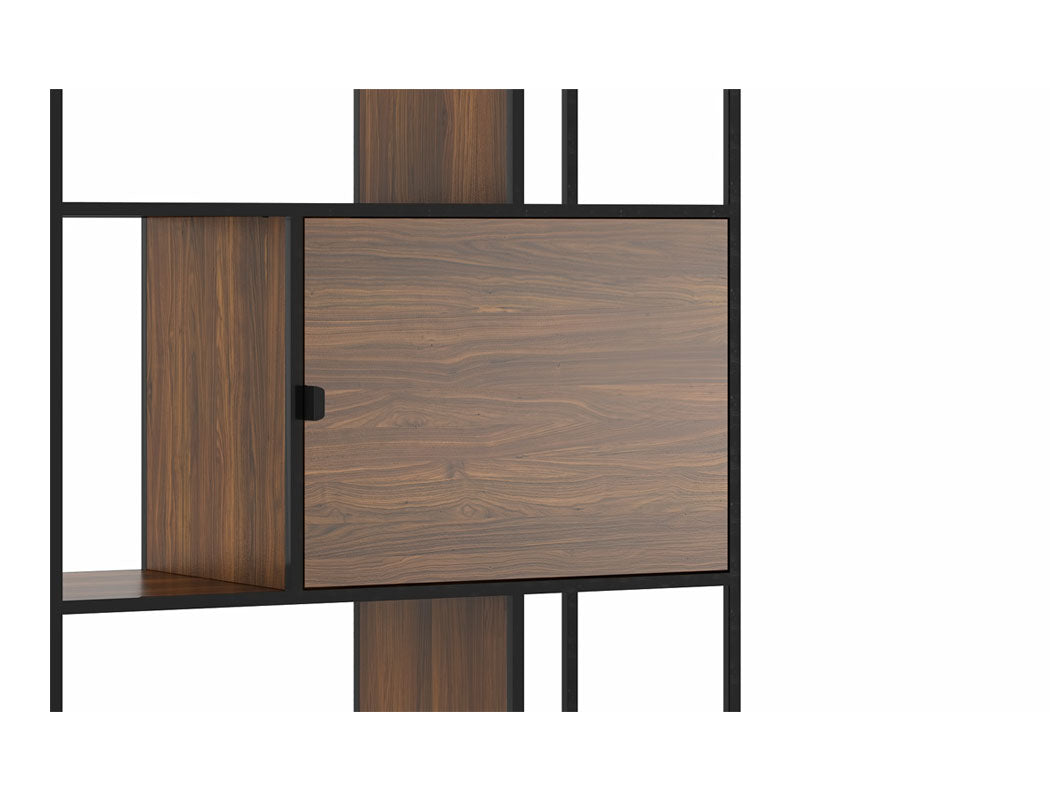 Flint Wood Shelf, Walnut