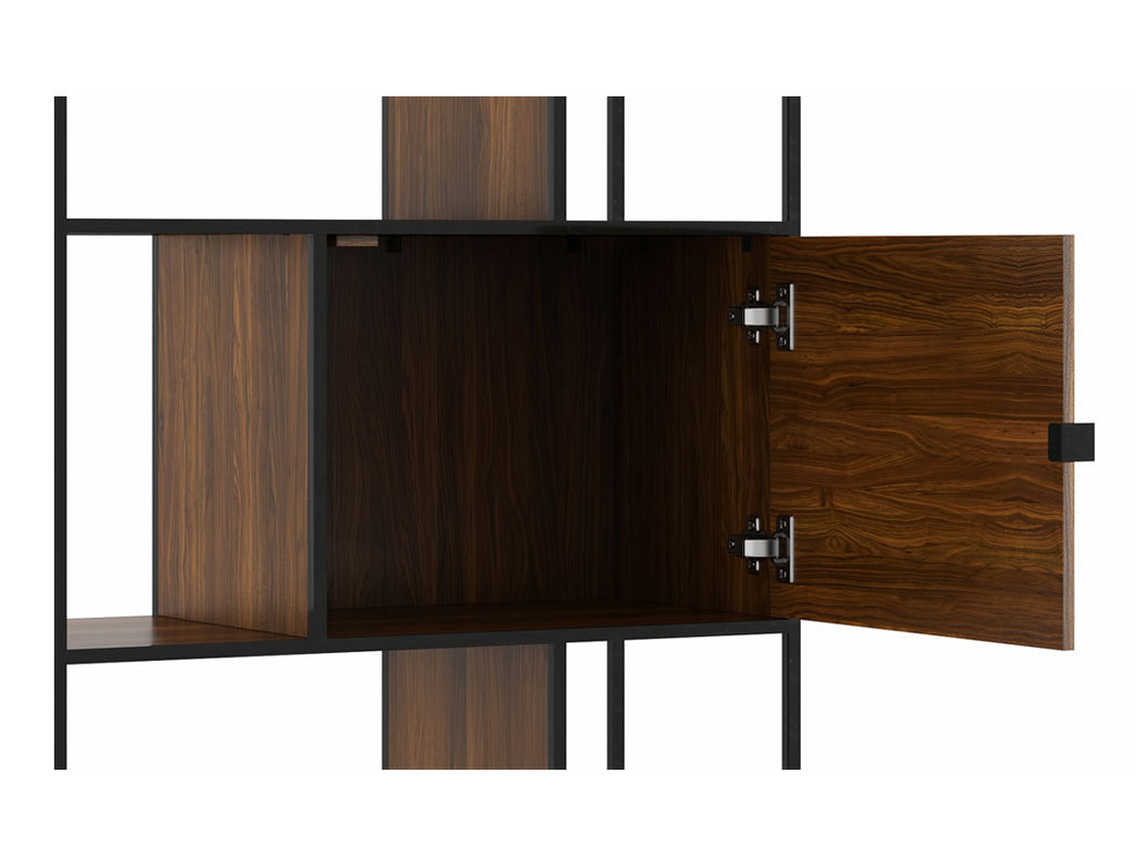 Flint Wood Shelf, Walnut