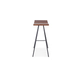 Flo Bar Stool - Solid Black Walnut