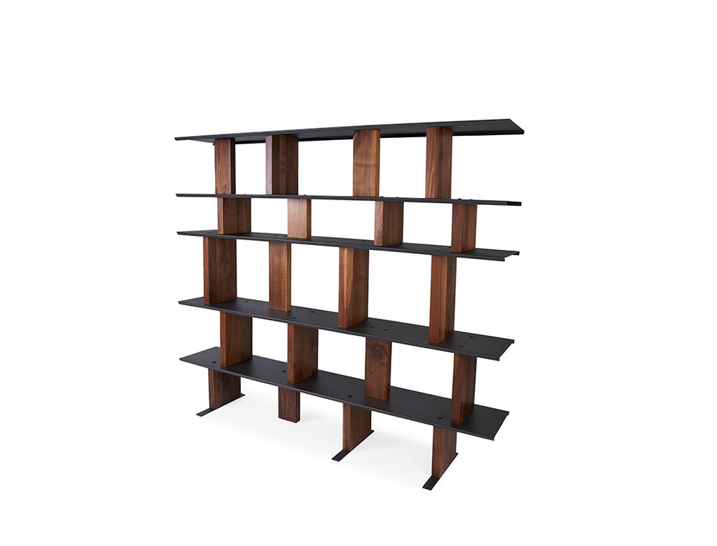 Franco 180 Shelf - Solid Black Walnut