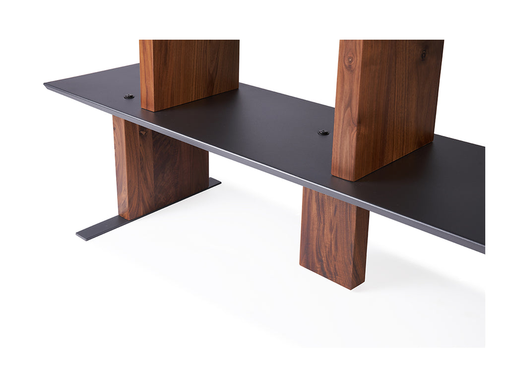 Franco 180 Shelf - Solid Black Walnut